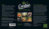 Carbio - Premium Pflanzenkohle zur Herstellung von Terra Preta, Schwarzhumus & Kompoststarter - 20 L Eimer